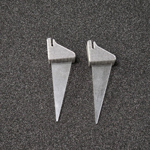 Set di picchetti per barriera (2 pezzi)