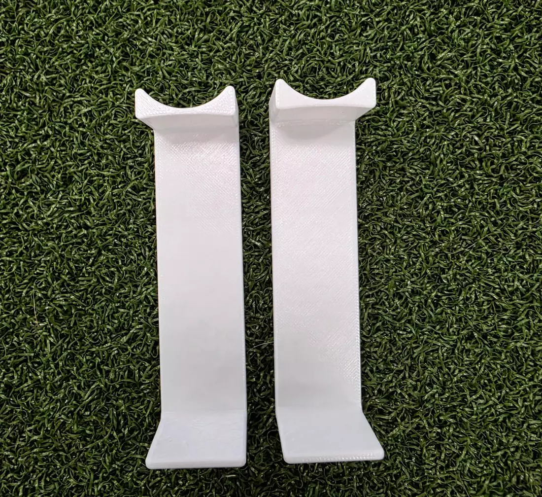 Barra trasparente con supporto per muro da 1 m - immagine 6